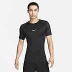 Nike DRI-FIT テニス　Mサイズ　海外 Nike Pro Dri-FIT Men's Tight Fit Short-Sleeve Top. Nike JP
